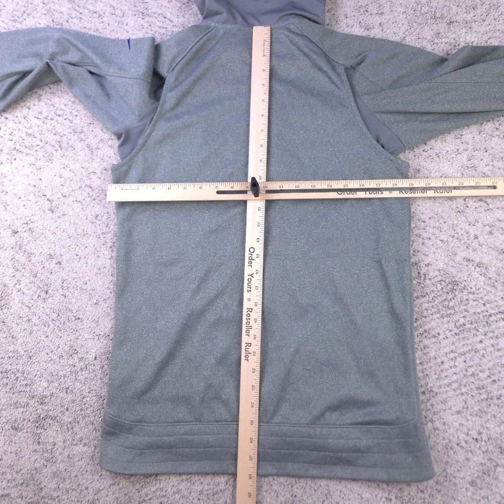 Nike KD Track Jacket Mens Small Hooded Full Zip Kevin Durant Gray Purple EUC